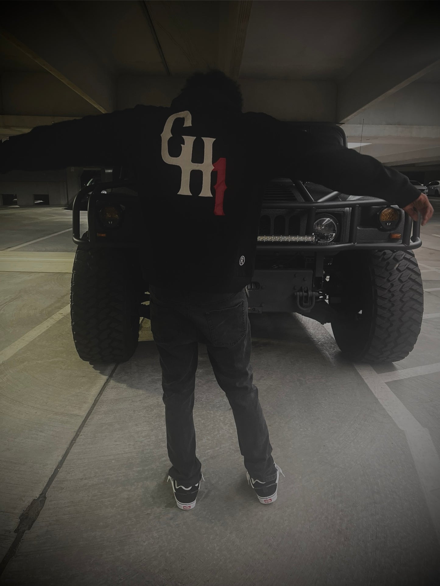 "Ch1cago" Print Hoodie